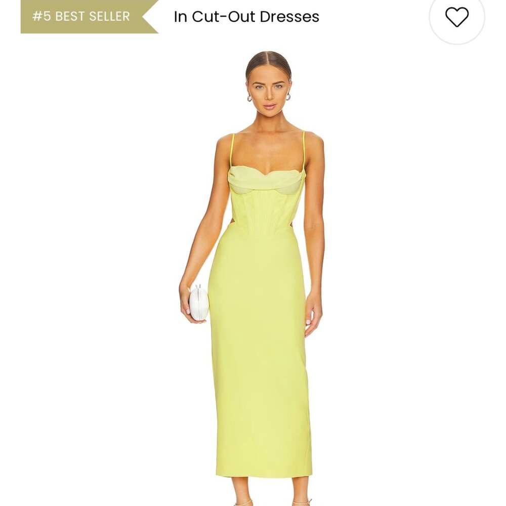 Never Worn Yellow Cocktail Dress